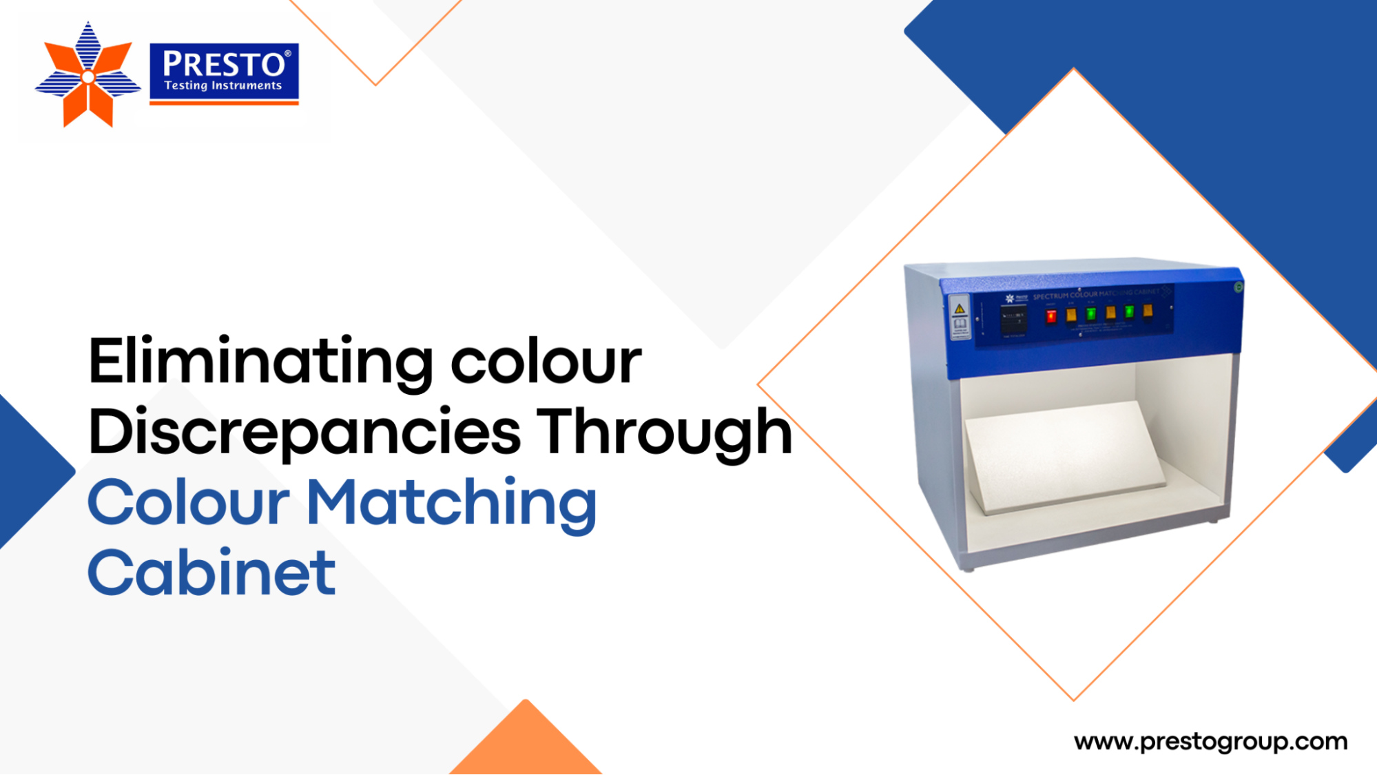 Eliminating colour Discrepancies Through Colour Matching Cabinet